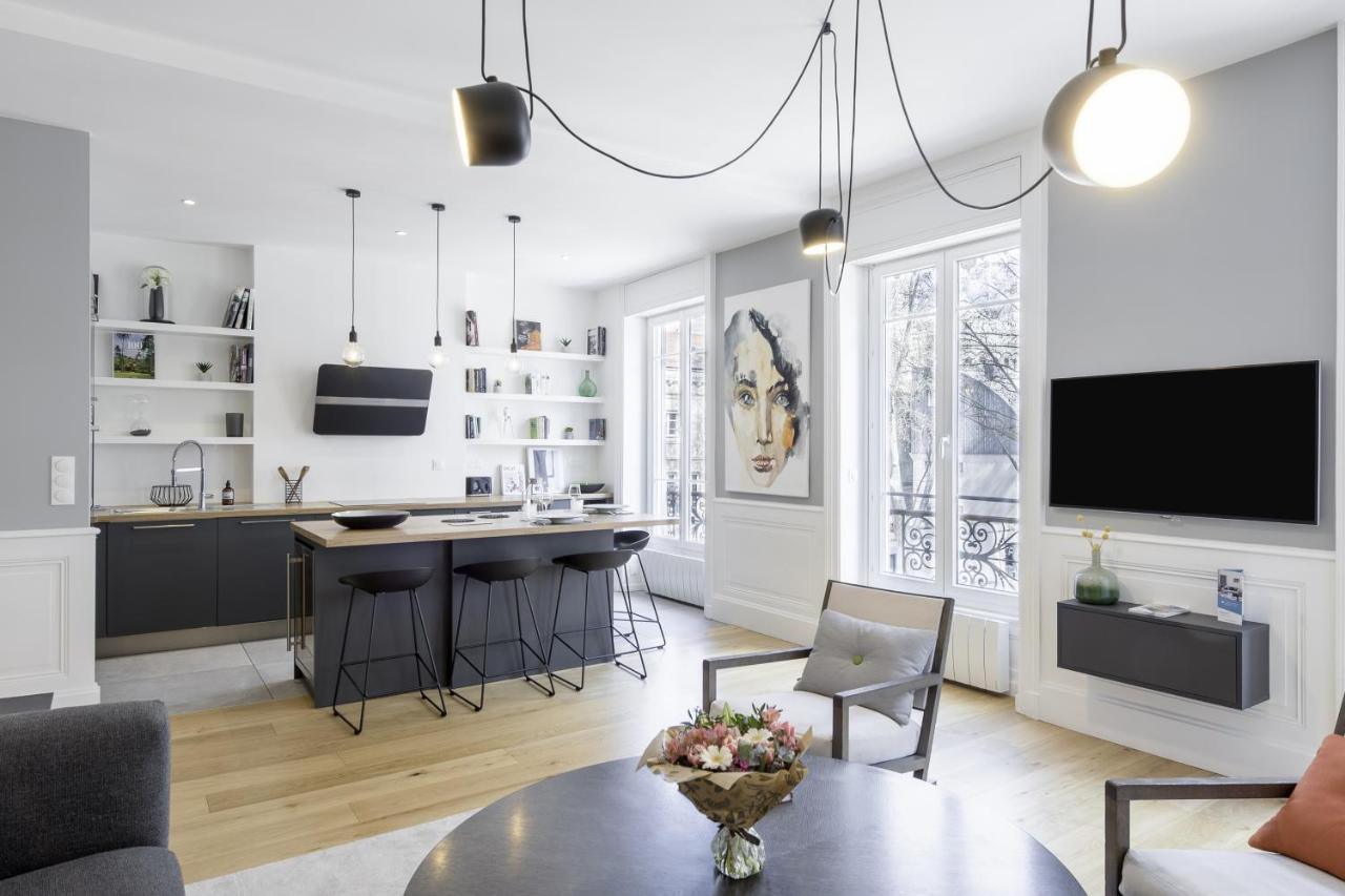 L'Aubelyne - Chic T2 Quartier Prefecture Apartment Лион Екстериор снимка