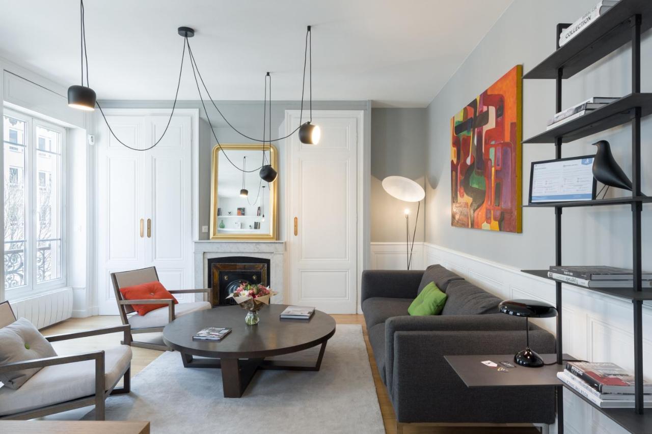L'Aubelyne - Chic T2 Quartier Prefecture Apartment Лион Екстериор снимка