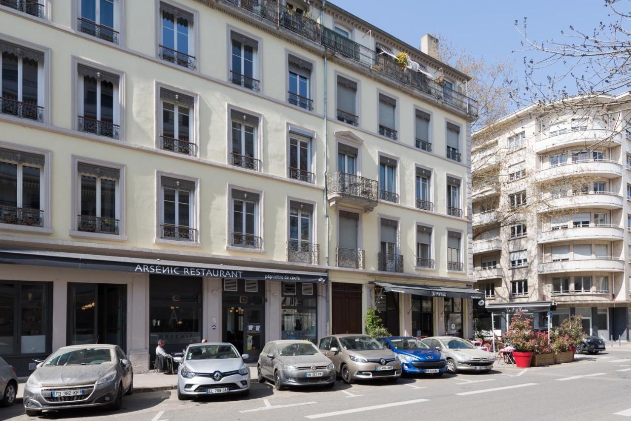 L'Aubelyne - Chic T2 Quartier Prefecture Apartment Лион Екстериор снимка